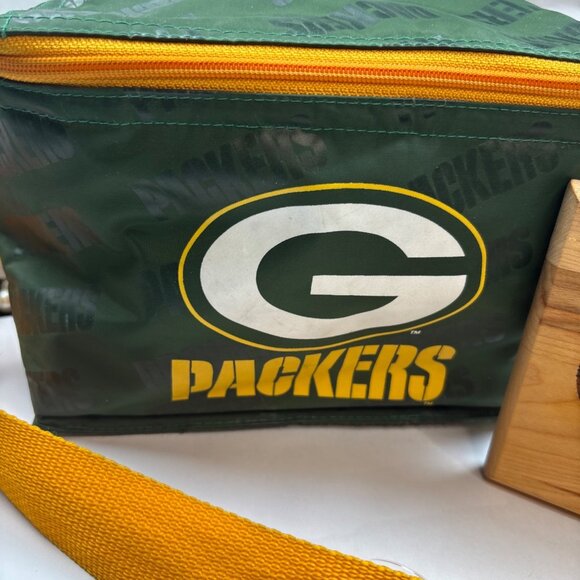 Green Bay Packers Cheese Slicer & Insulated Lunch Bag Set - Picture 4 of 7
